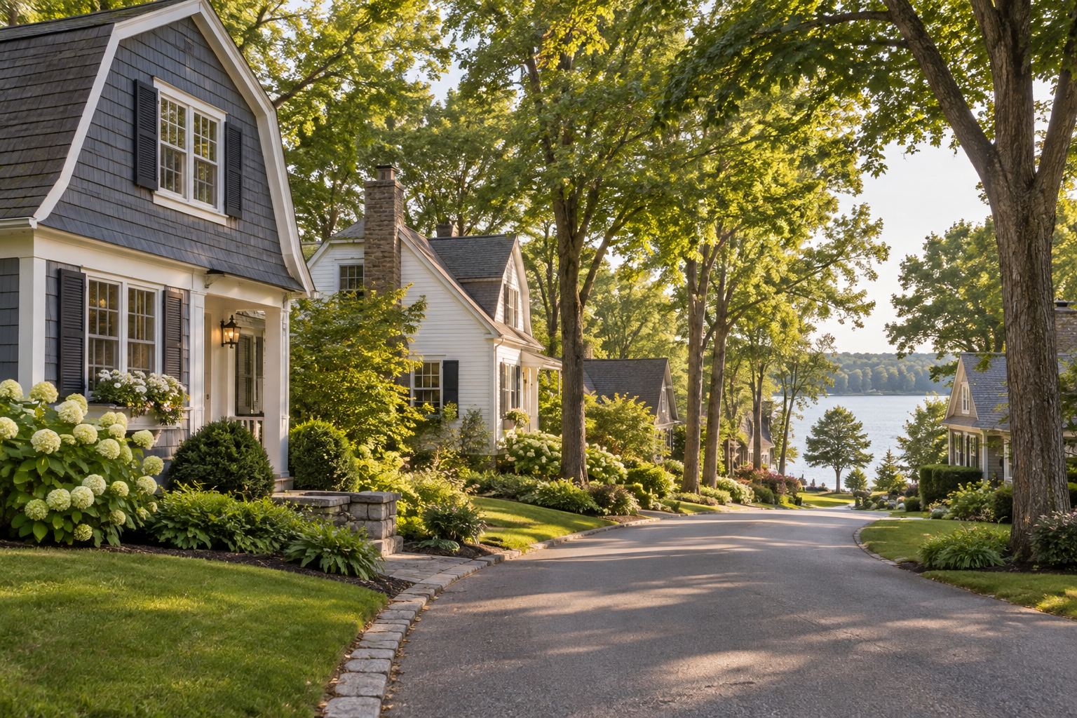 A Lake Geneva lake home, illustrative